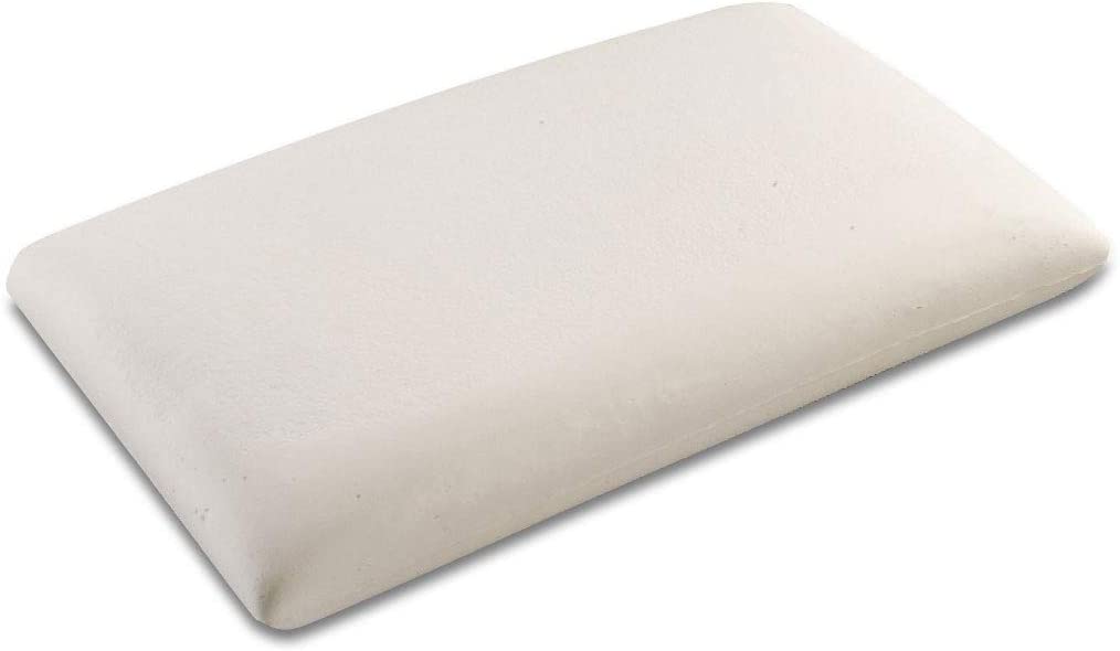 Cuscino in Memory Foam modello saponetta, grazie alla materia prima di alta qualità, il guanciale mantiene le sue caratteristiche nel tempo.  Fatto a mano in Italia 