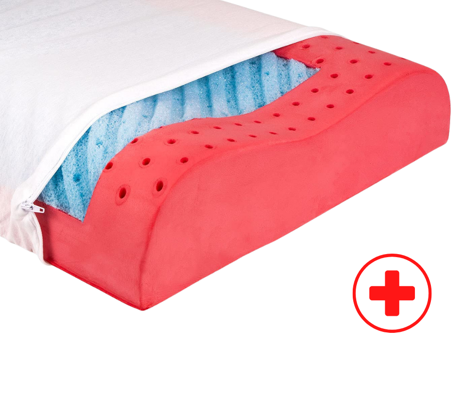 Questo guanciale è realizzato in memory foam con una lastra superiore in Gel, si adatta alla testa supportando la zona cervicale in maniera ottimale. Grazie alla lastra di gel riesce a ridurre notevolmente la sudorazione durante la notte, contrastando l’aumento della temperatura nella zona del collo e della testa, disperdendo il calore in eccesso. Questo guanciale al ginseng accompagnerà il tuo risveglio con una piacevole sensazione di freschezza.